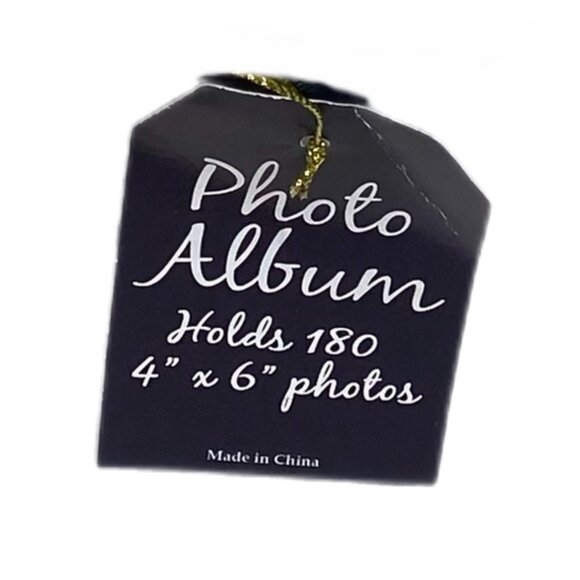 Photo Album "FAMILY" Holds 180 Photos 4" x 6" NWT - Picture 8 of 8